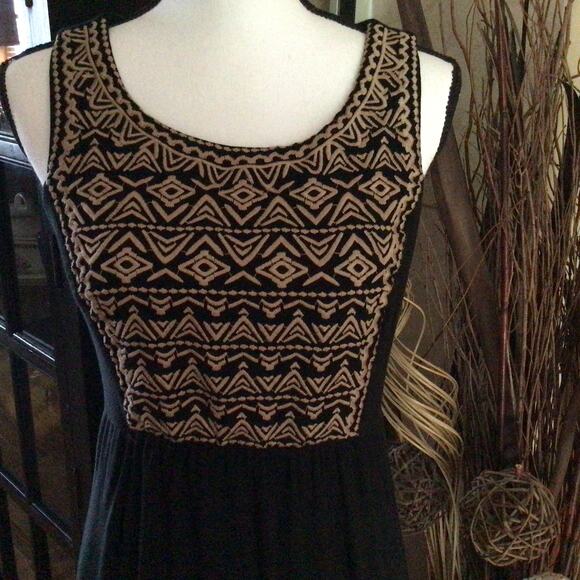 Soma Embroidered Maxi Dress Sz S - Picture 2 of 6